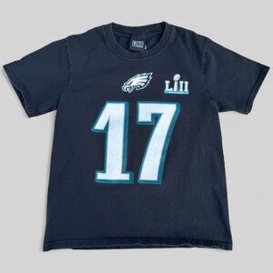 Philadelphia Eagles Black T-Shirt Kids‎ Medium